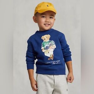 Polo by Ralph Lauren Kids Navy Bear Sweatshirt